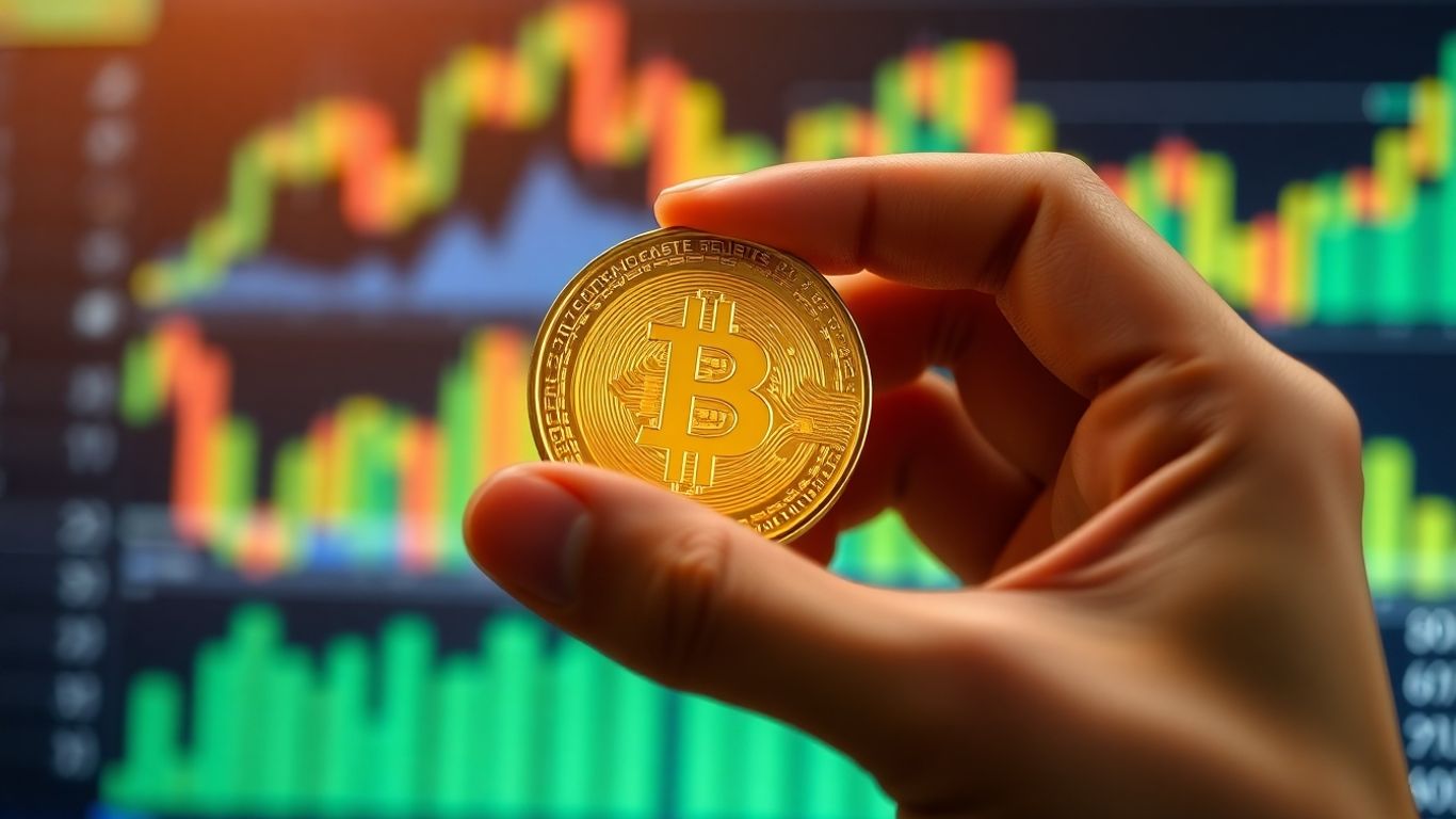 Golden coin symbolizing financial return on investment.