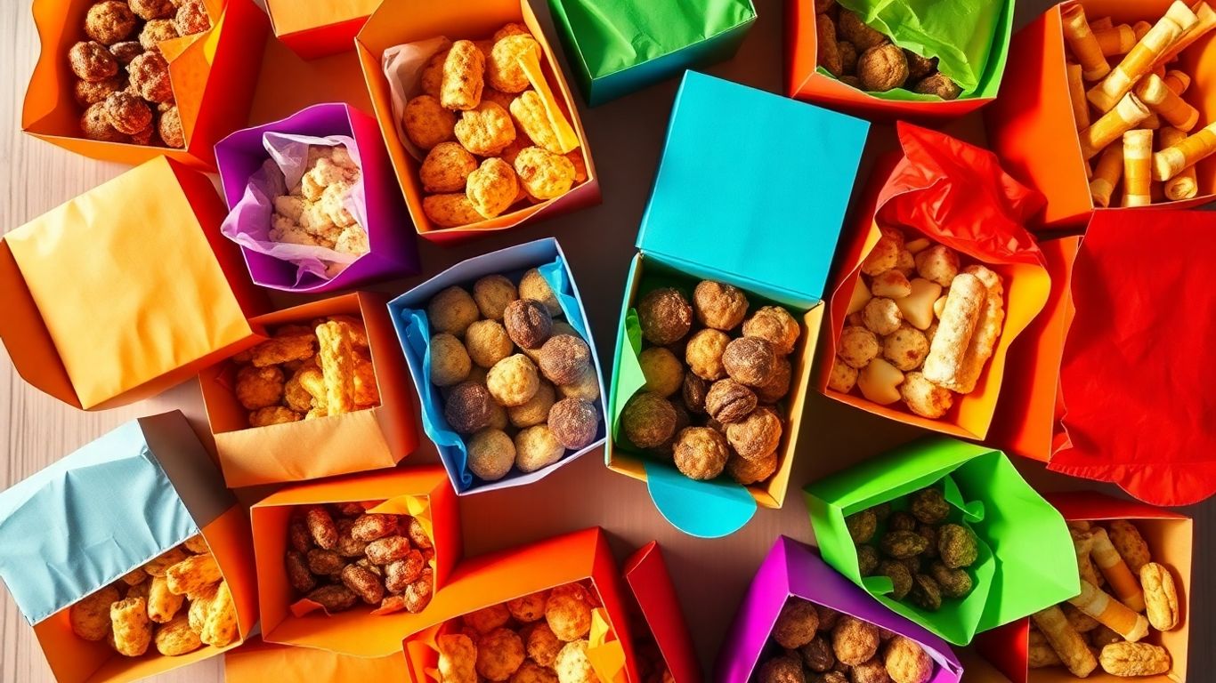 กล่องขนมหลากหลายพร้อมส่งในปทุมธานี