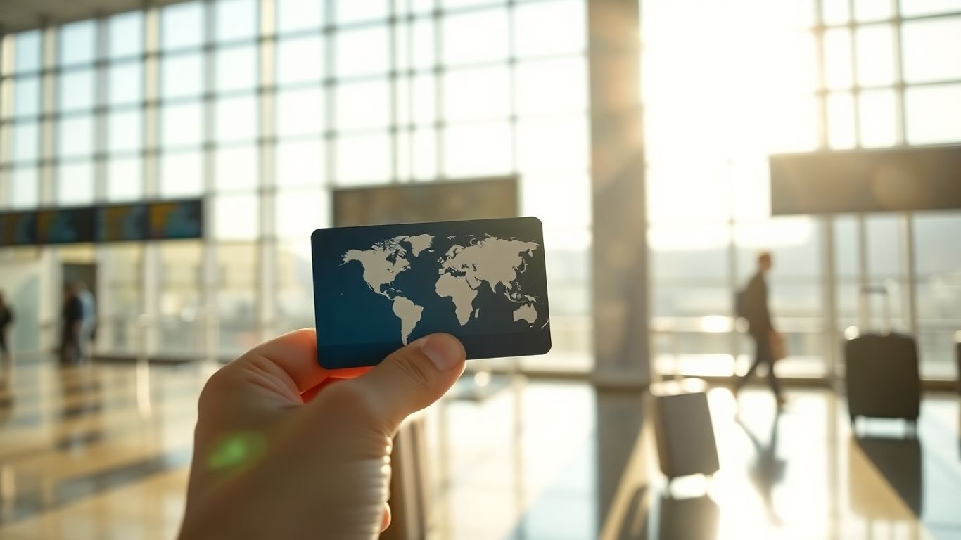 Cartão de crédito para viagens internacionais com cashback.