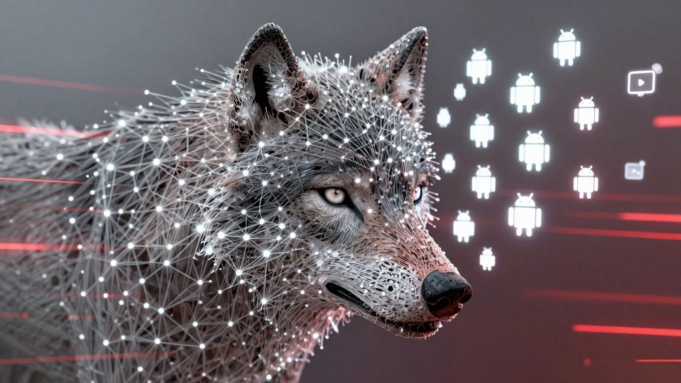 Wolf botnet attacking Android TVs with DDoS.