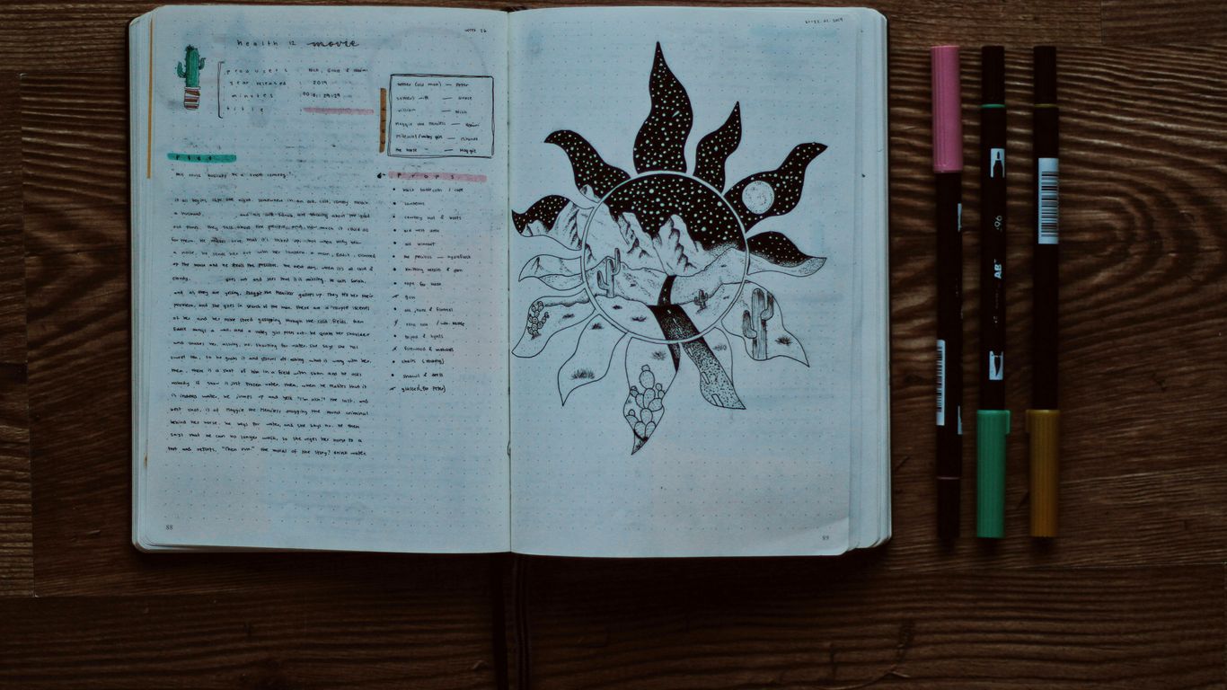 white printed book page