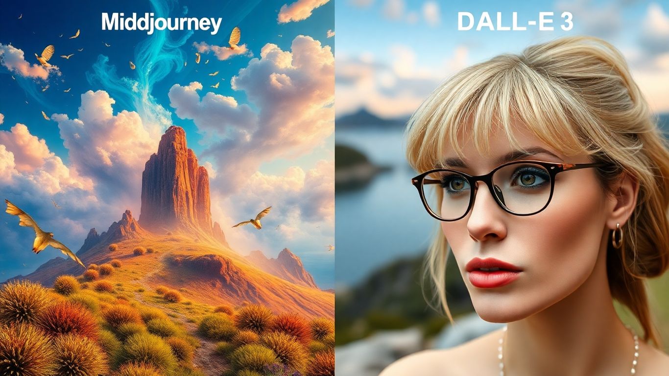 เปรียบเทียบภาพ AI Midjourney และ DALL-E 3