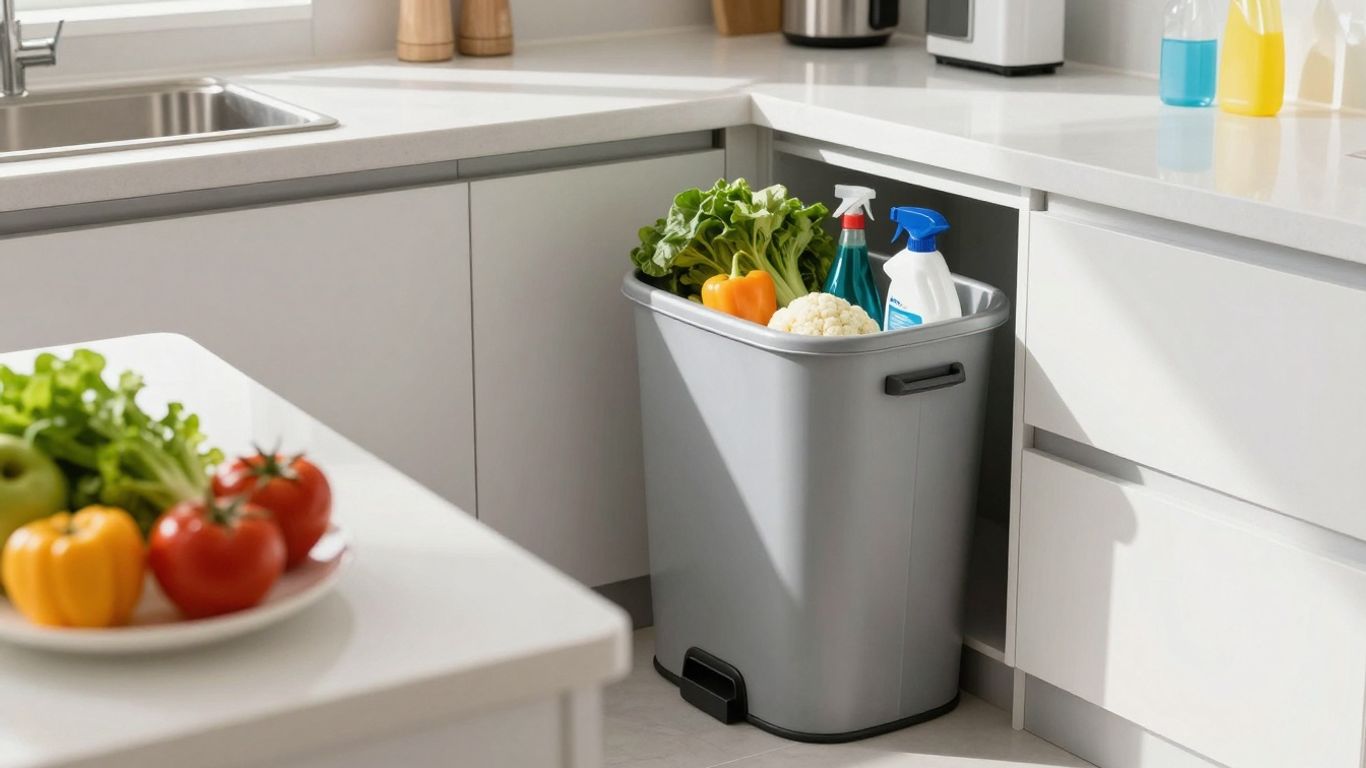 Curățenie și igienă în bucătărie, gestionarea deșeurilor.