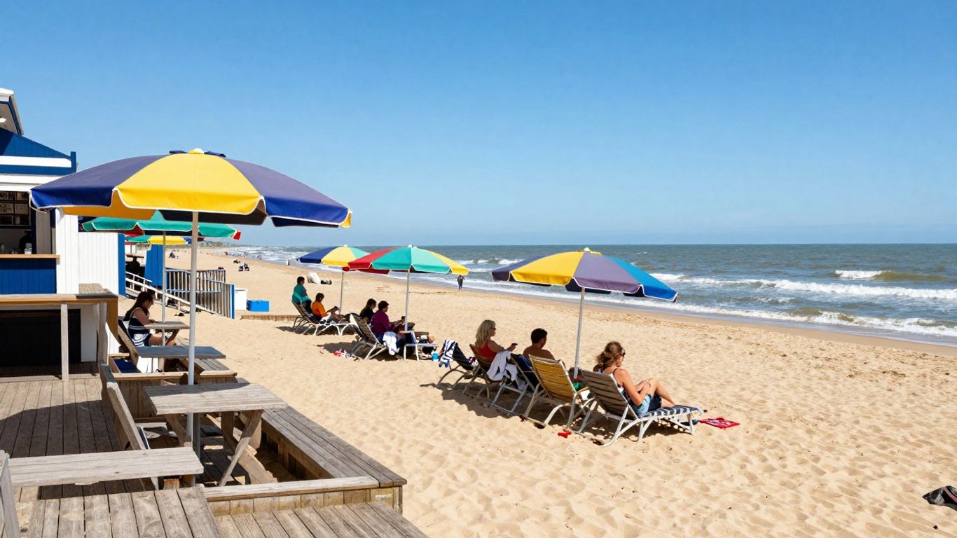 Strandtenten Den Helder met zon, zee en zand