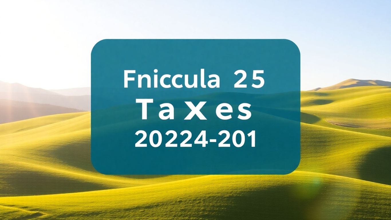 Australian financial landscape for tax calculation