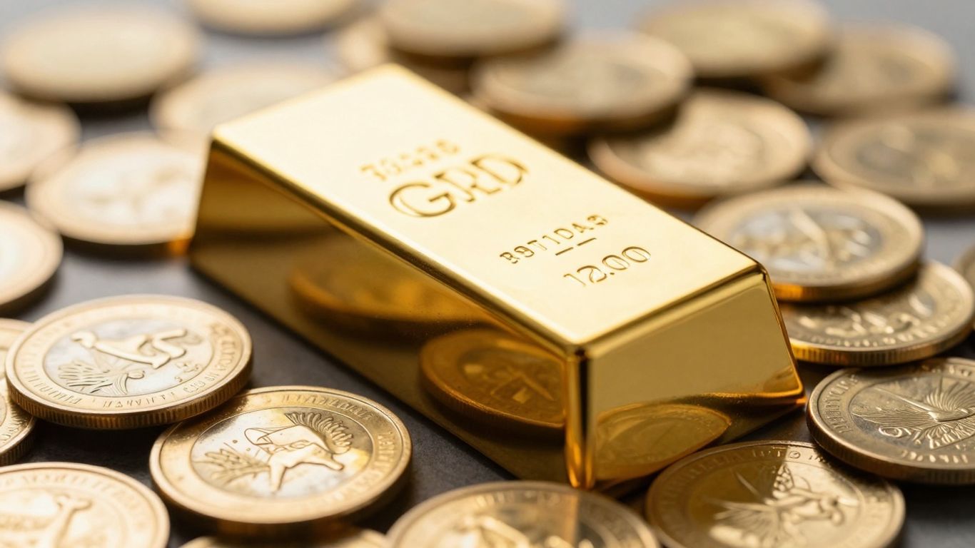 金条和金币
