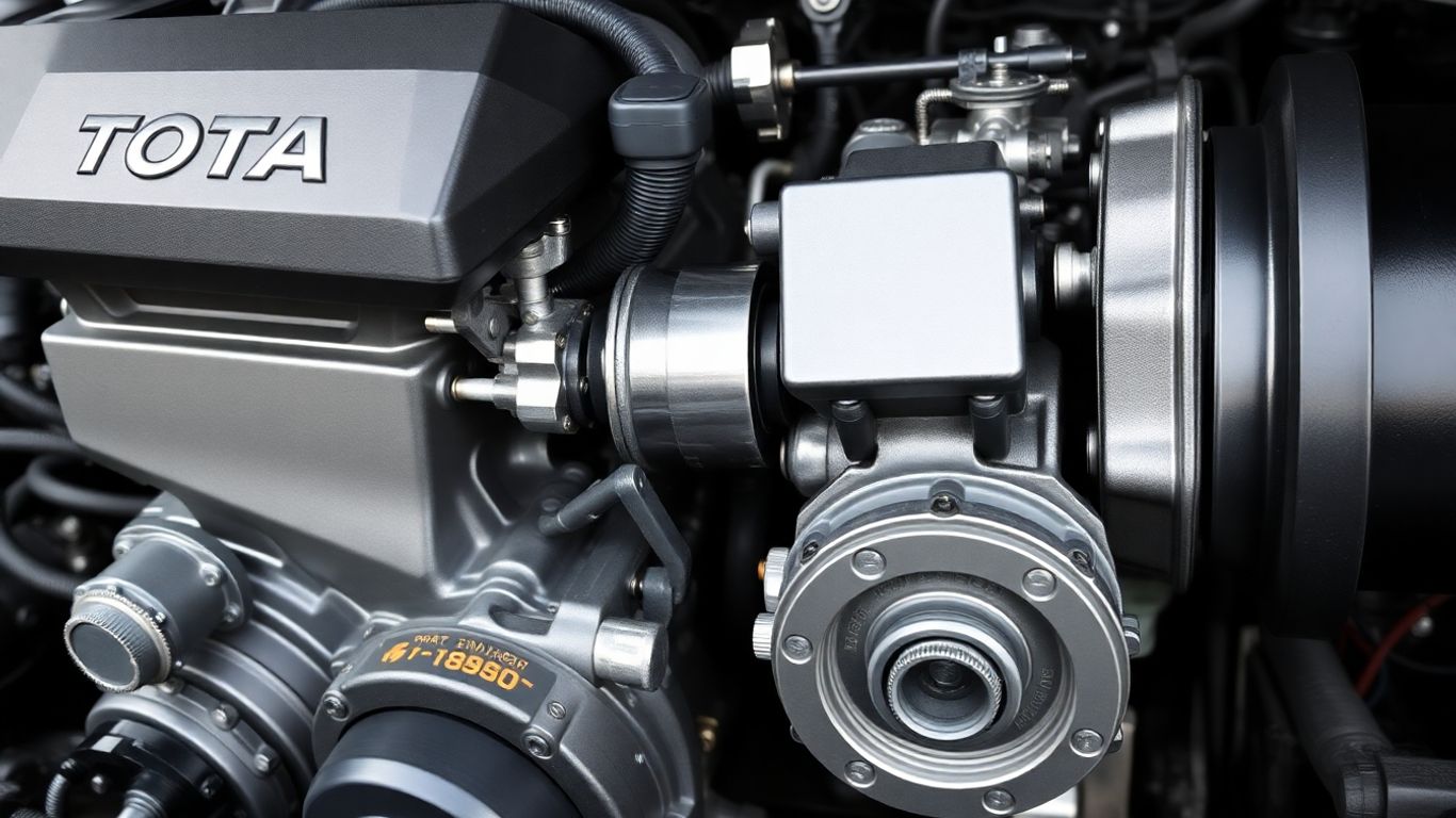 Toyota Hilux diesel engine and gearbox