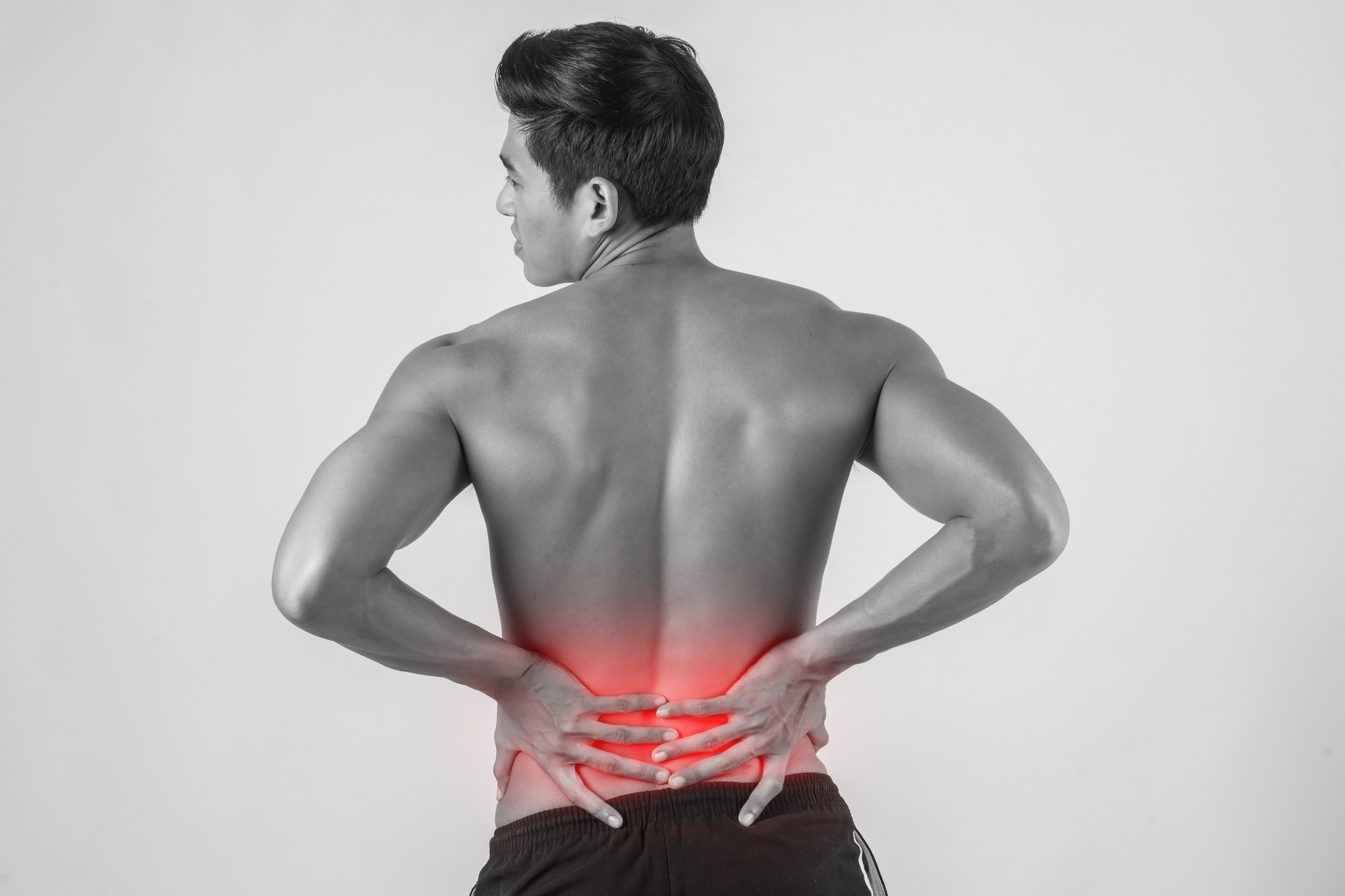 Representation of the mind-body connection or emotional burden of pain