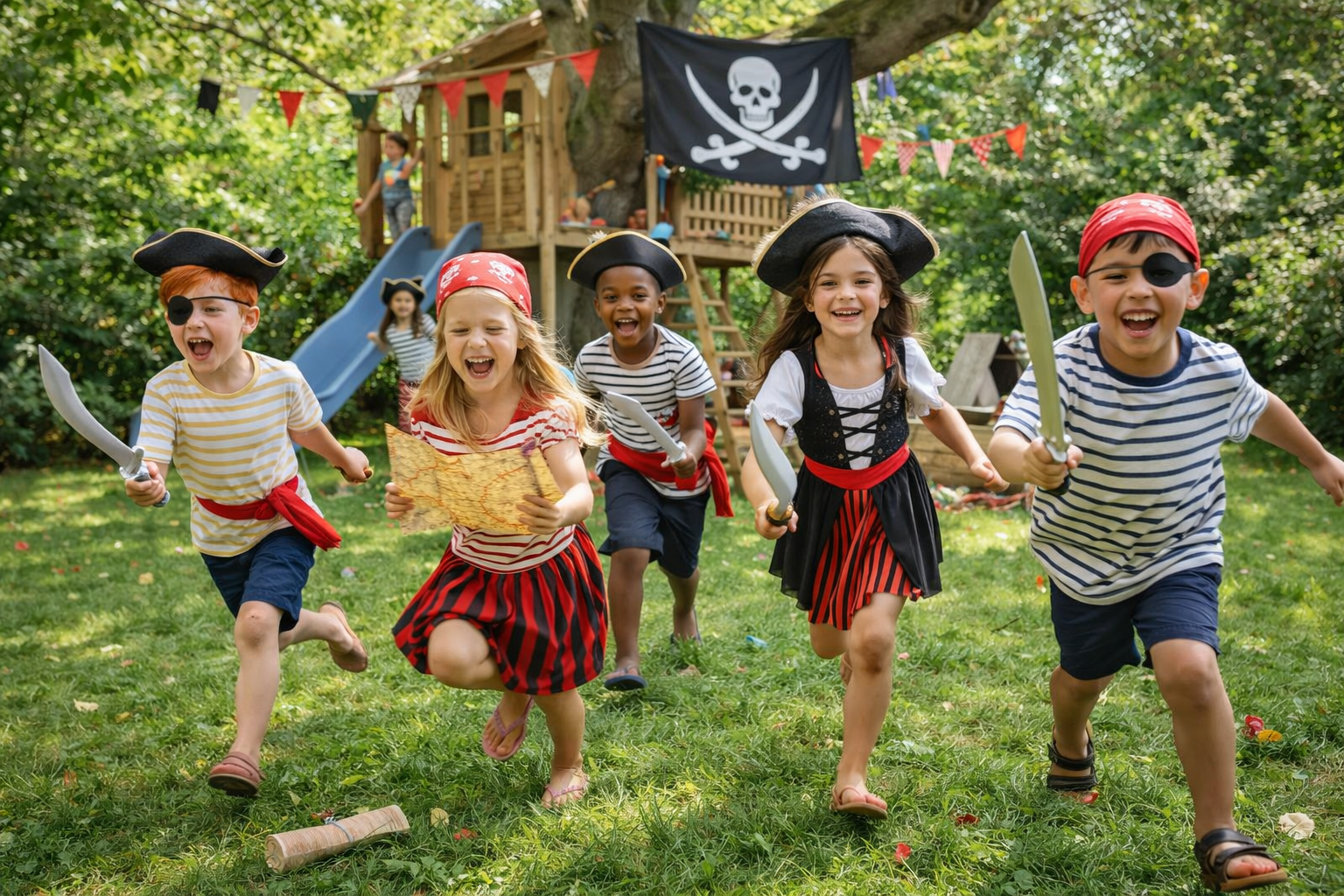 Kindergeburtstag mit Piratenwelt