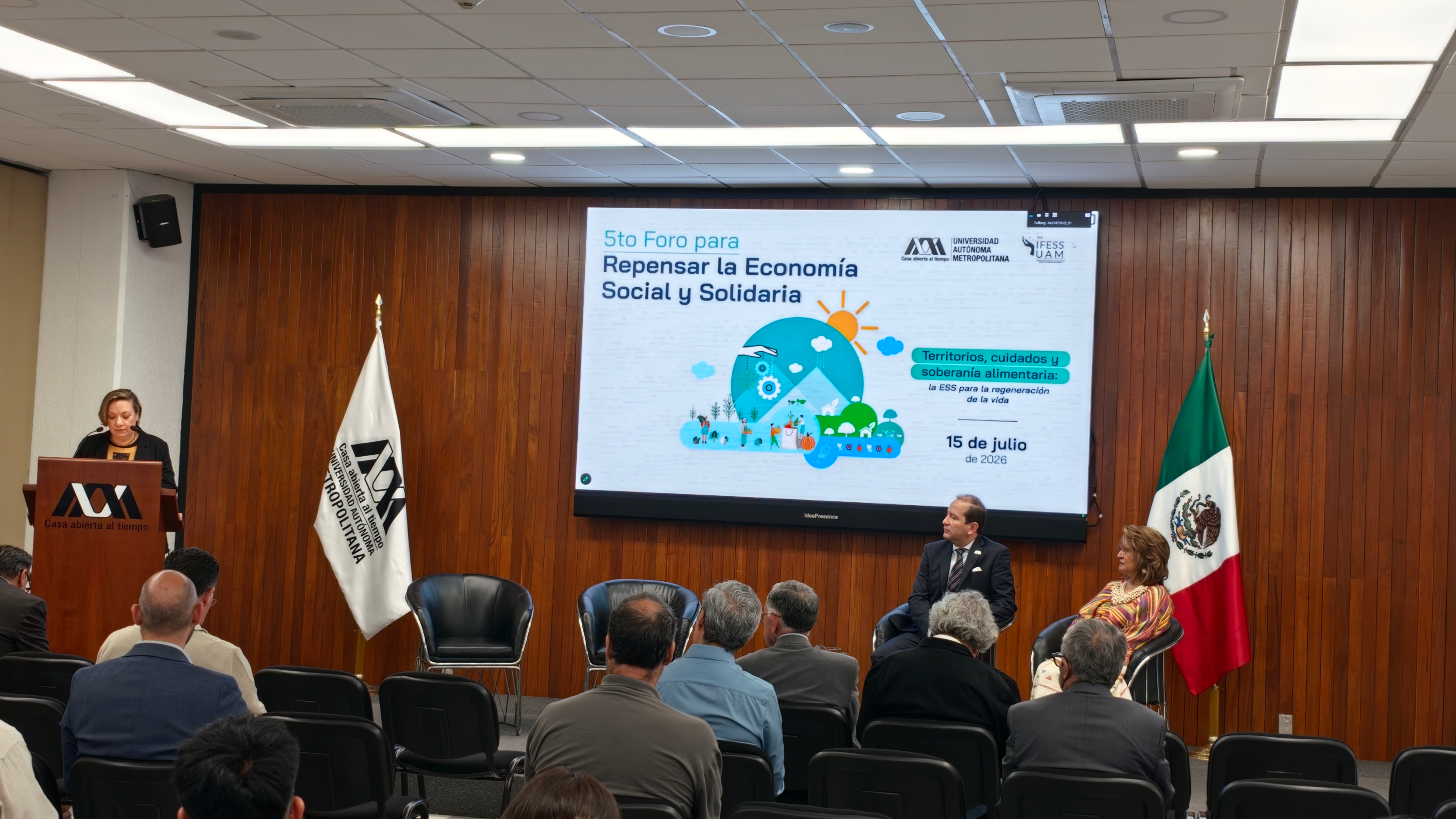 Soberanía Alimentaria en Acción: JK JAMAIK en el 5to Foro de la UAM