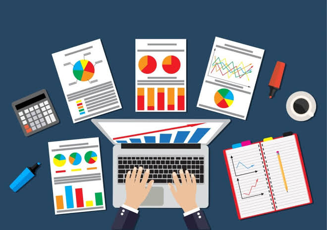 Digital interfaces and data streams for ad management tools.
