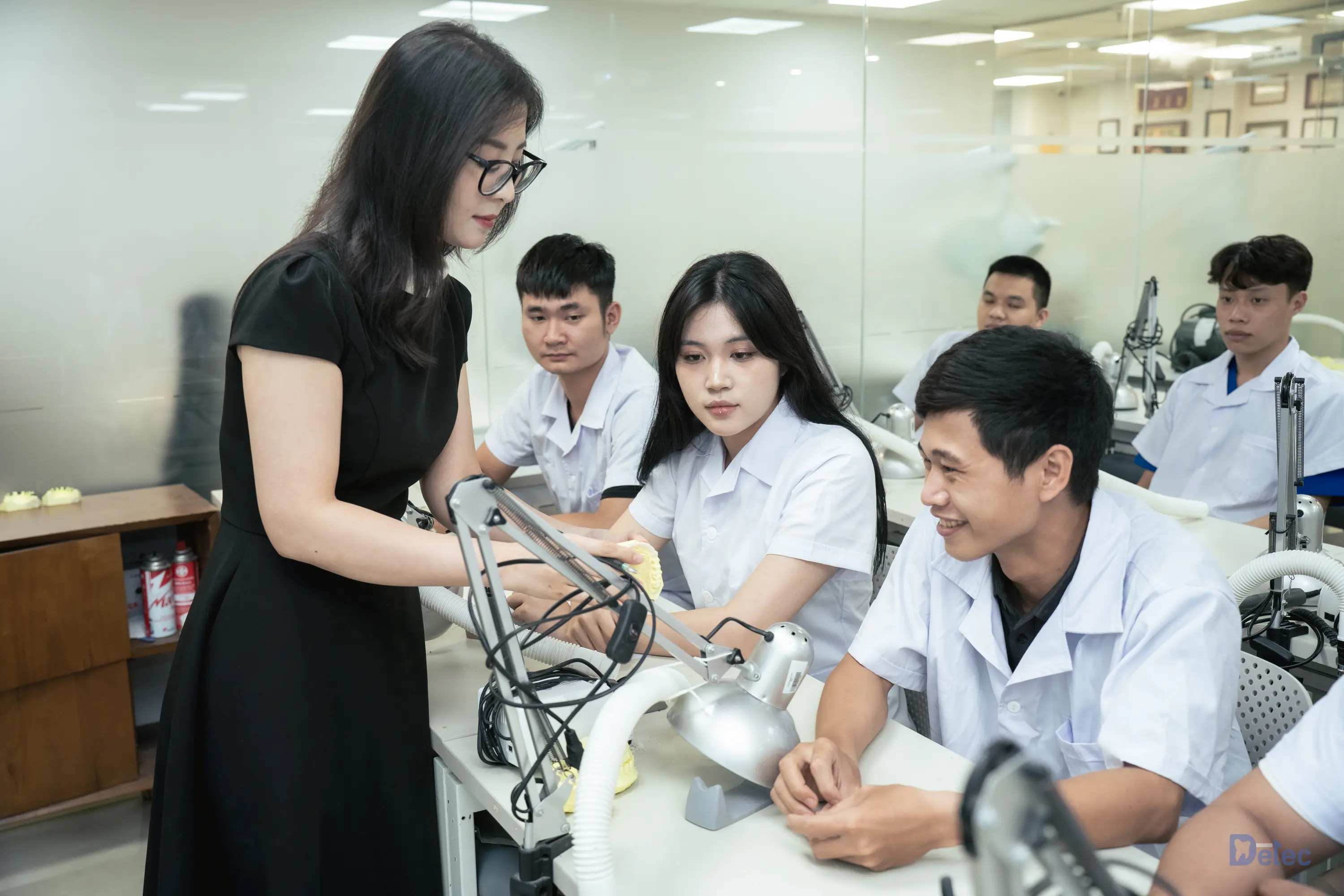 Dental lab equipment and technician training