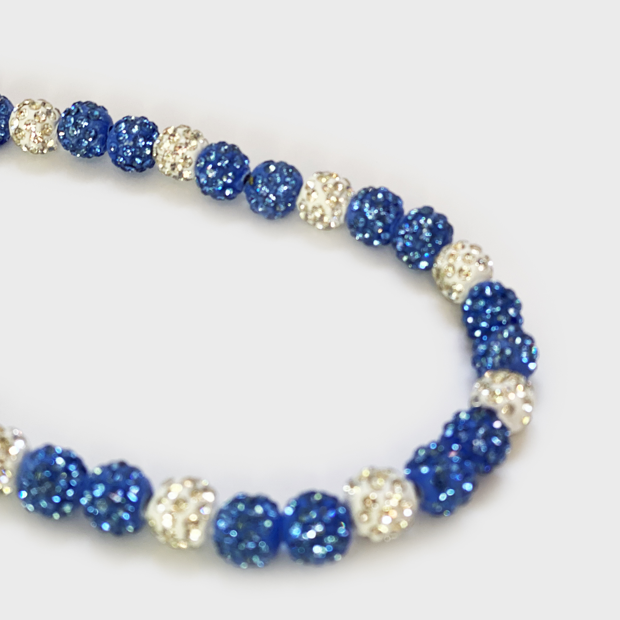 Soft cleaning supplies for a beaded sports necklace