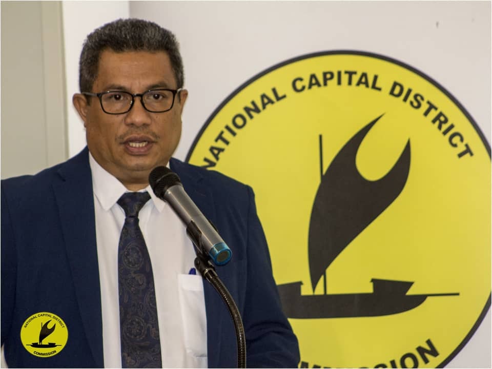 Ravu Frank, NCDC, accepts a second term as NCDC City Manager.