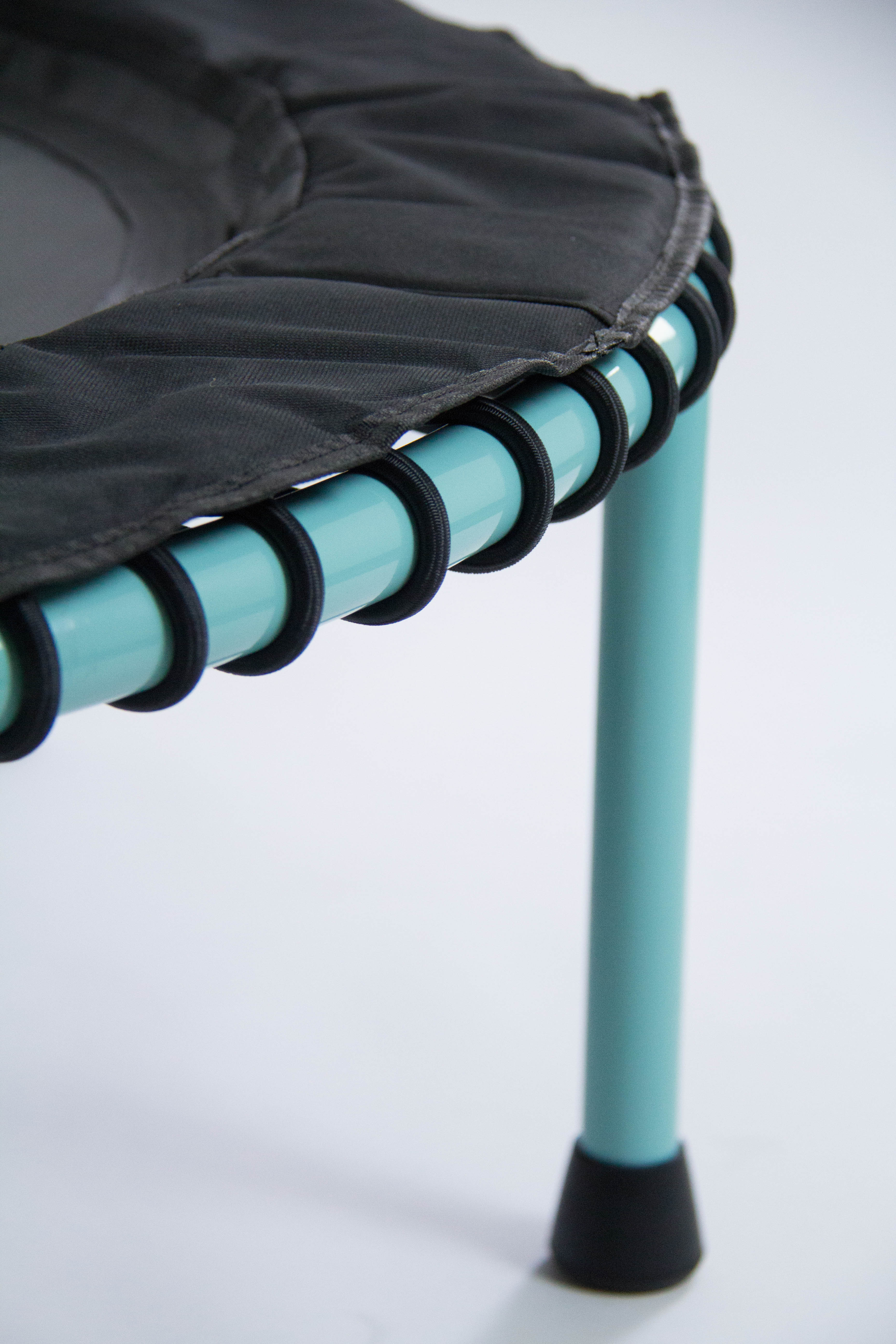 Mini trampoline corner view
