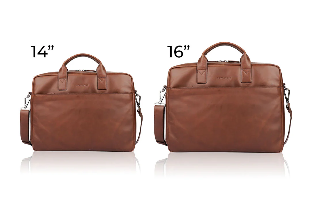 Herren Laptoptasche aus Leder, professionell und stilvoll.