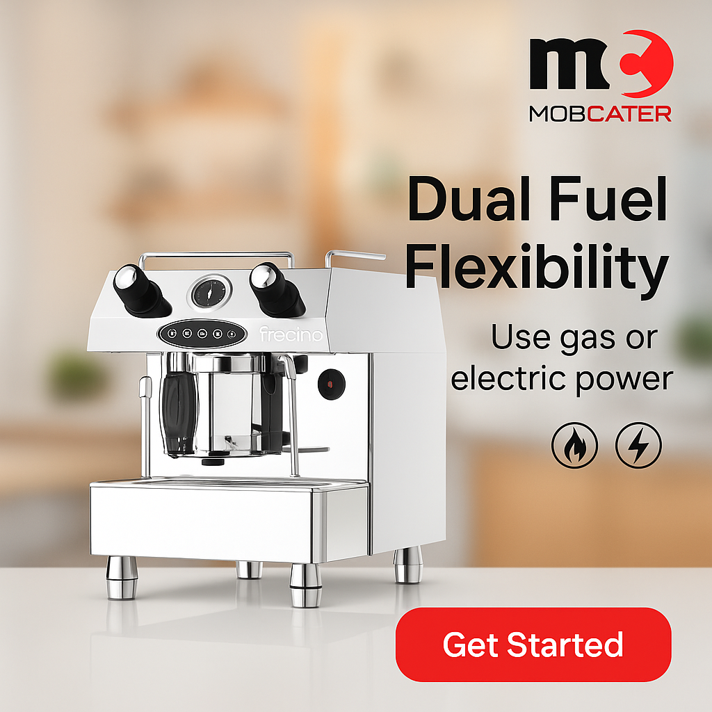 Contempo CON1LPG gas coffee machine, single group semi-automatic