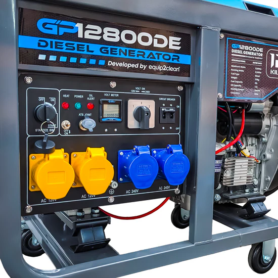 Gorilla Power 12800W diesel generator, key start, GP12800DE.