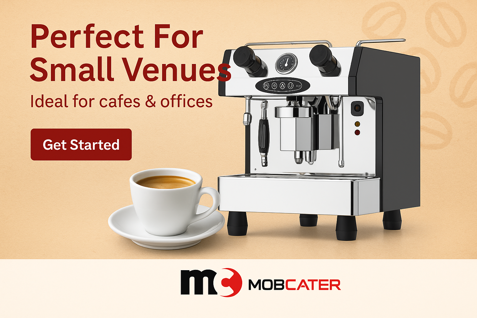 Fracino Little Gem coffee machine