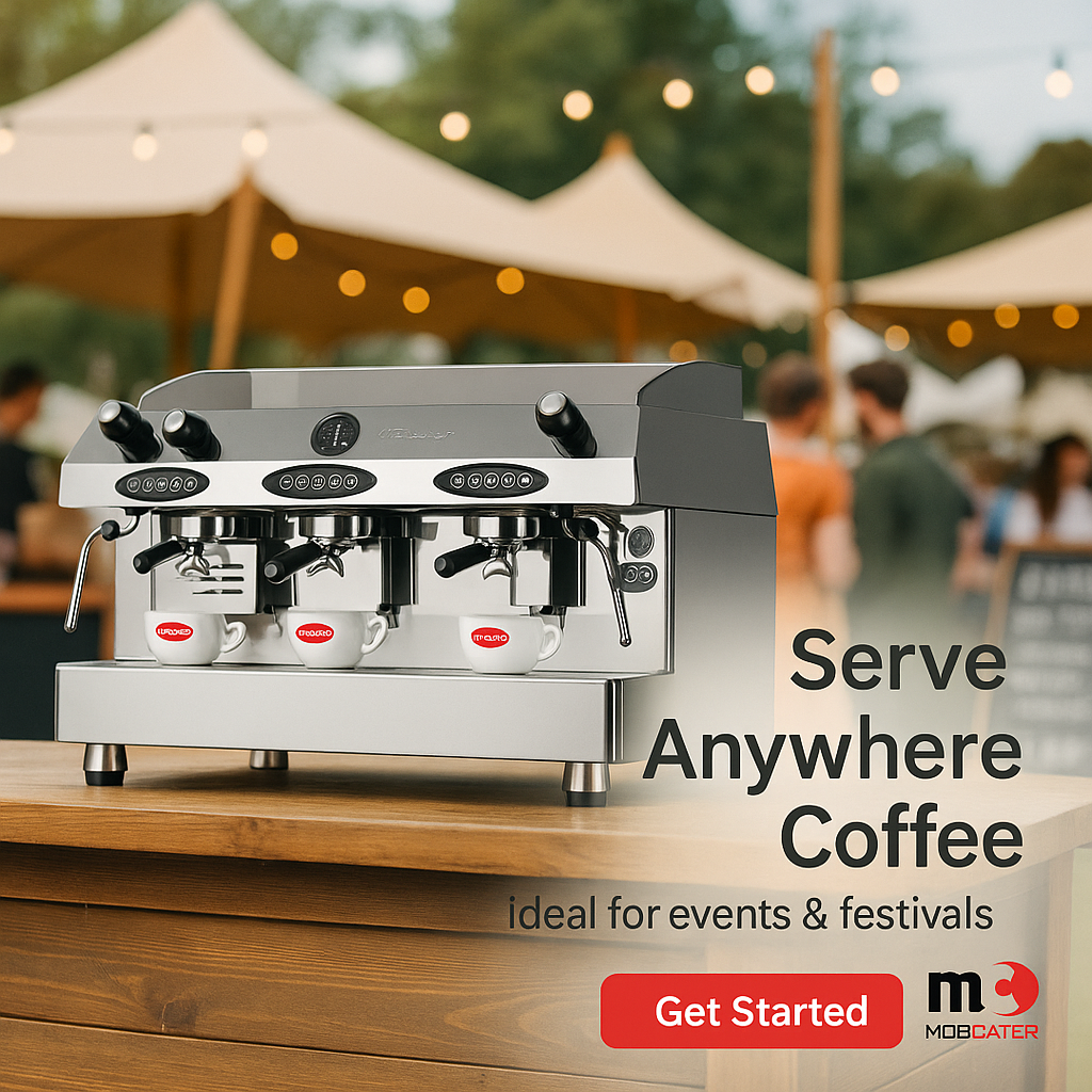Contempo 3 Group coffee machine with dual fuel setup