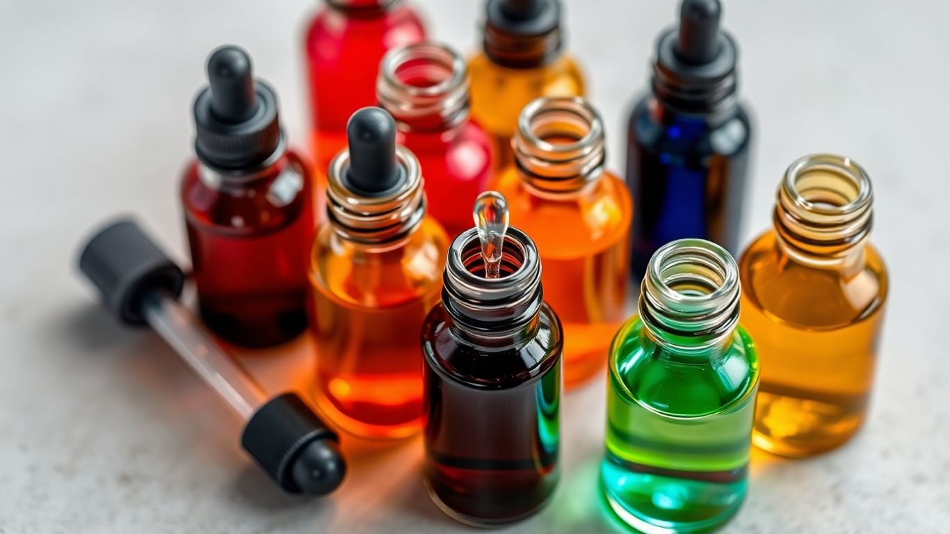 Child reaching for a bottle of syrup.