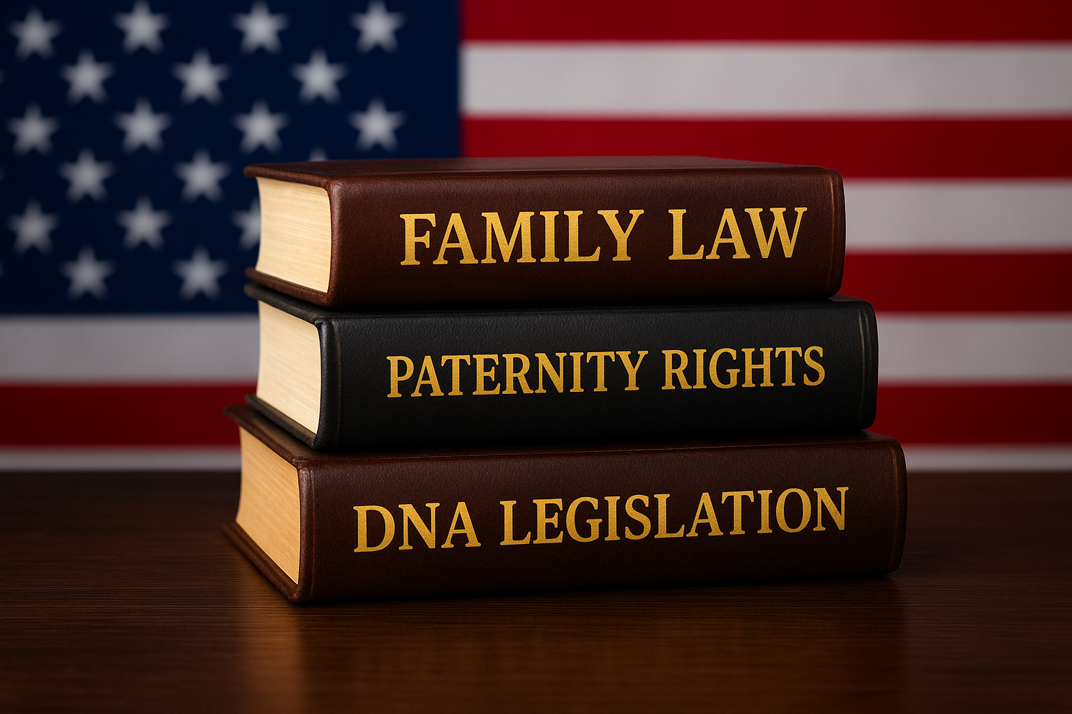 DNA helix and judge's gavel together in courtroom