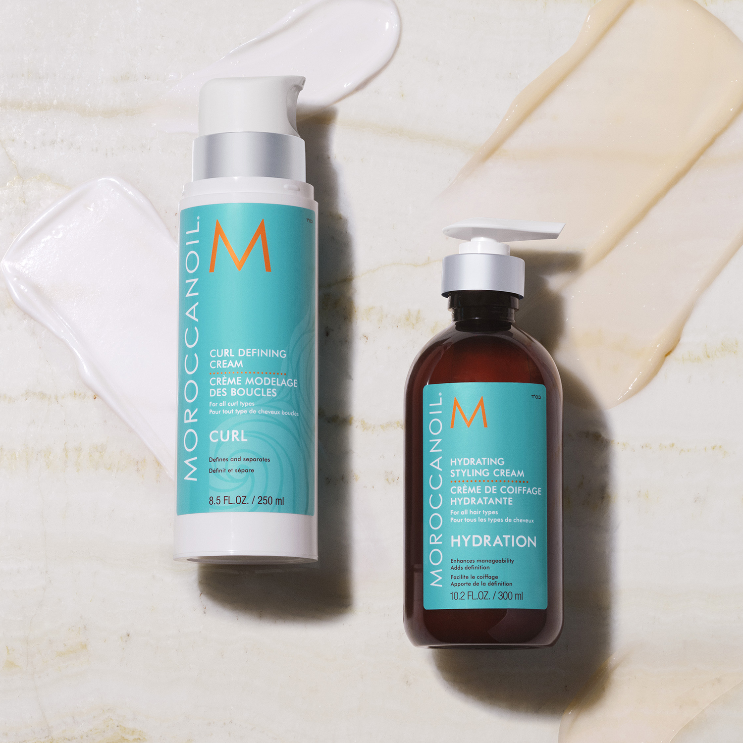 Bottle of leave-in conditioning spray
